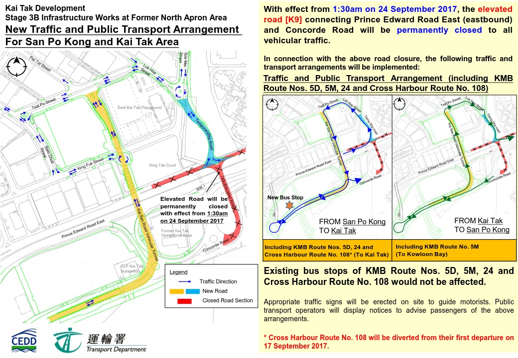 Traffic and Transport Diversion Arrangement